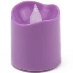 Vase Market 72 Pcs LED Violet Votive Candle H-1.5" D-1.5" (Multiple Packing) - Free Shipping -vasemark Shop led votive candle holders lvoc01wam v 1