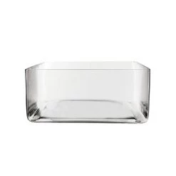 Vase Market Glass Rectangle Vase H-4" Open-9"x 7" (Multiple Packing) -vasemark Shop rectangle vase gcb081 1