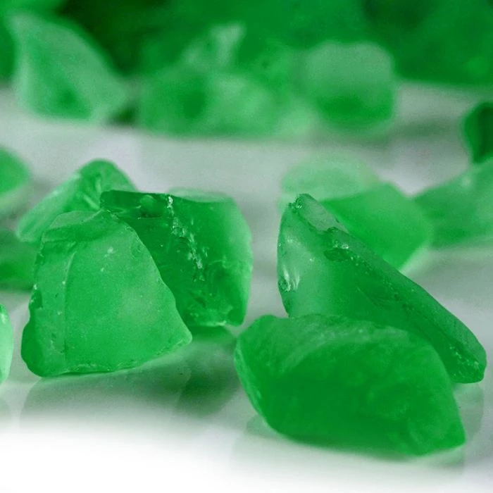 Vase Market 18 Lbs Vase Filler Sea Glass 1" - 2" Large Frosted Green, Available In 28 Lbs 4 Vase Market 18 Lbs Vase Filler Sea Glass 1" - 2" Large Frosted Green, Available In 28 Lbs - Image 4