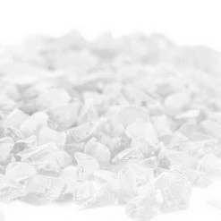 Vase Market 18 Lbs Vase Filler Sea Glass Frosted Clear 0.5" - 1", Available In 28 Lbs -vasemark Shop sea glass nautical beach ggm005f.2.800