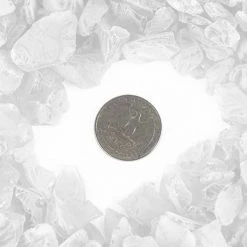 Vase Market 18 Lbs Vase Filler Sea Glass Frosted Clear 0.5" - 1", Available In 28 Lbs -vasemark Shop sea glass nautical beach ggm005f.dim .800