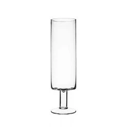 Vase Market Set Of 2 Short Stem Glass Candle Holder H-14"/17" Open-4" (Multiple Packing) -vasemark Shop short stem glass candle holer gfc101 14 main 01 3