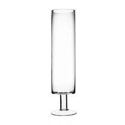 Vase Market Glass Candle Holders H-17" Open-4" Short Pedestal Stem (Multiple Packing) -vasemark Shop short stem glass candle holer gfc101 17 main 01 1