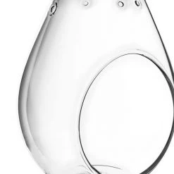 Vase Market Hanging Glass Plant Terrarium, Candle Holder. H-7.25" D-3.5" (Multiple Packing) -vasemark Shop tealight terrarium candle holder gch104 07 details 02 1