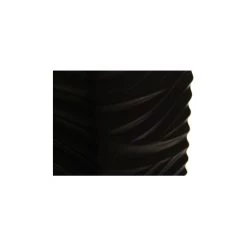 Vase Market Porcelain Wavy Cube Vase Black H-5.25" -vasemark Shop u cpr16bk 2