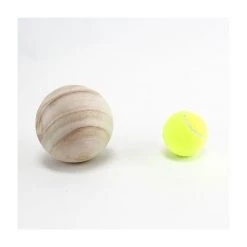 Vase Market Natural Unfinished Wood Ball Sphere D-5" (Multiple Packing) -vasemark Shop unfinished wood balls vfwbp050 1