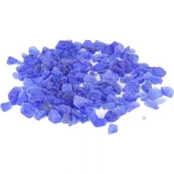 Vase Market 18 Lbs Vase Filler Sea Glass Frosted Blue 0.5" - 1", Available In 28 Lbs -vasemark Shop vase fillers sea glass ggm005fb