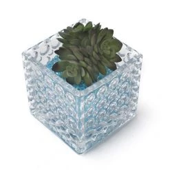 Vase Market 12 Lbs Vase Fillers Acrylic Rain Drop Light Blue 0.25", Available In 24 Lbs -vasemark Shop vfac001lb details 04