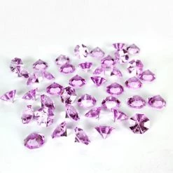 Vase Market 12 Lbs Acrylic Ice Rock Crystal 1" Large Clear Vase Fillers , Also Available In 24 Lbs -vasemark Shop vfac007v 2