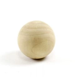 Vase Market 10 Pcs Natural Unfinished Wood Ball Sphere D-2" (Multiple Packing) -vasemark Shop vfwbt020 2 1
