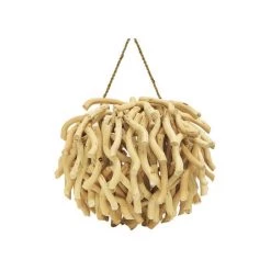 Vase Market Natural Wood Hanging Branch Ball - D-10"