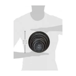 Vase Market Set Of 5 Zinc Cylinder Dish Iron Grey Finish D-4",5",6",7",8" (Multiple Packing) 15 Vase Market Set Of 5 Zinc Cylinder Dish Iron Grey Finish D-4",5",6",7",8" (Multiple Packing) -vasemark Shop zinc shallow tray zicy080802s5 2